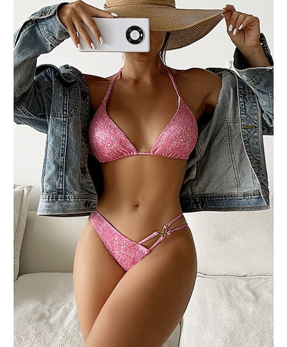 Bikini Malla Traje De Baño Armado Ultima Moda Art 22450