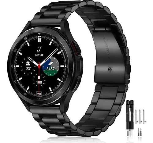 Correa Acero Para Samsung Galaxy Watch 4 5, Compatible 20mm