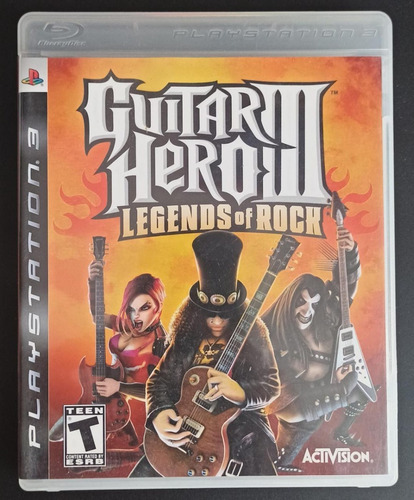 Guitar Hero Iii: Legends Of Rock - Playstation 3 - Disco