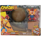 Diorama De Carrera De Roca Con Figura - Crash Bandicoot