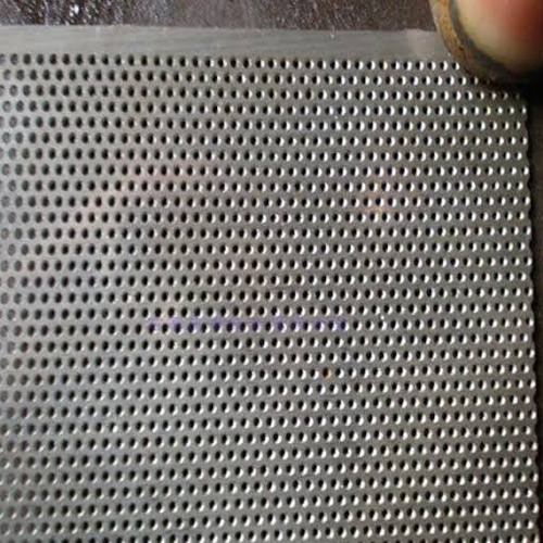Parrilla Lámina Perforada 1.5mm Acero Inox Cal 18 1x1mt.