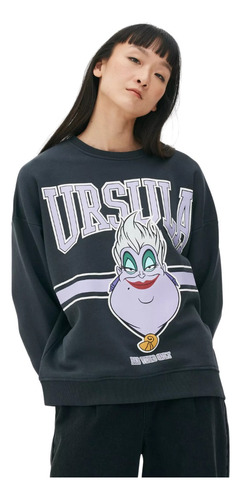 Polerón Ursula Disney Oversized Mujer