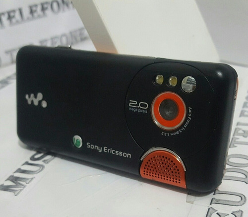 Celular Sony Ericsson W610i Black Walkman Antigo De Chip 