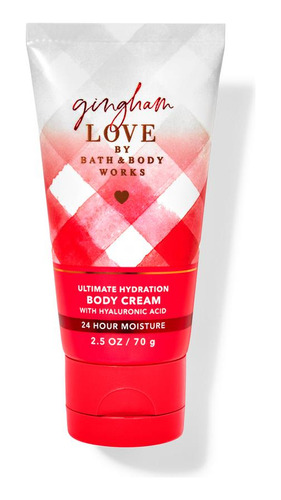  Hidratante Corporal Gingham Love 70g - Bath And Body Works