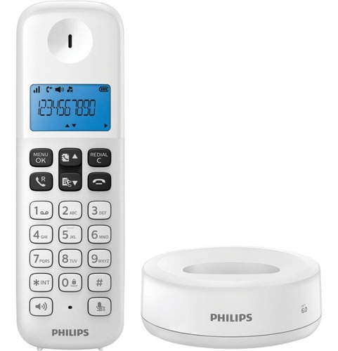 Telefono Inalámbrico D1311/77 Blanco Philips
