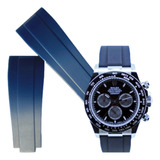 Correa Oysterflex Compatible Rolex Daytona 20mm Azul S/h