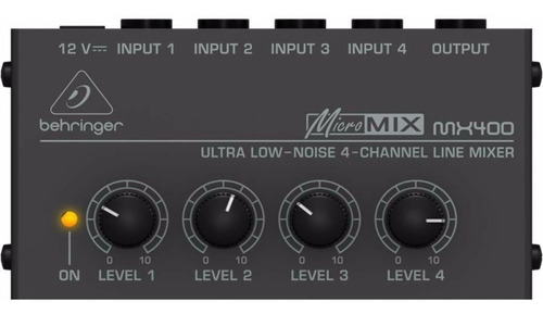 Mixer Behringer Micro Mixer Mx-400 Envío Gratis Cuo
