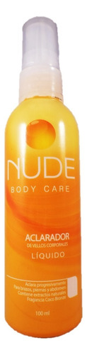 Nude Body Care Aclarador De Vellos Corporales 100ml