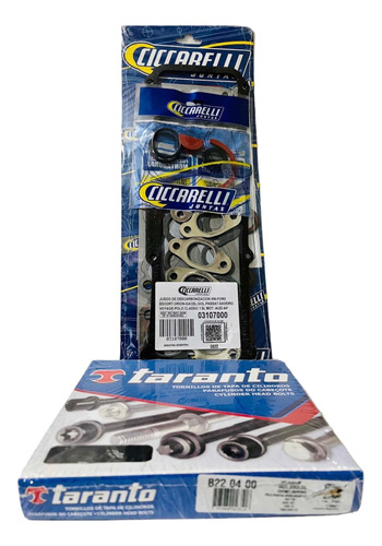 Descarbonizacion Vw 1.6/1.8 Nafta A Carburador + Bulones T/c