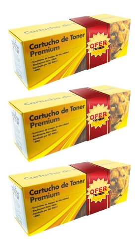 3 Pza Ce411a Toner Tigre 305a Compatible Con Cp2025