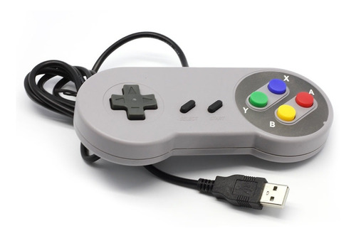 10 Controles Usb Super Nintendo Snes Joystick Windows