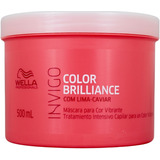 Wella Pro Invigo Color Brilliance - Máscara Capilar - 500ml