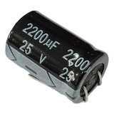 Capacitor Electrolítico 2200uf 25v, 105°c (10 Piezas)