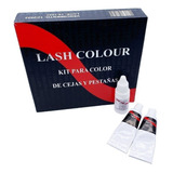 Kit Lash Colour Tintura Pestañas Y Cejas Rinde 100 Servicio