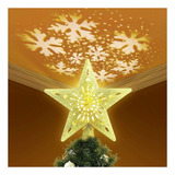L Topper Para Árbol Navidad Estrella Con Luce Led De
