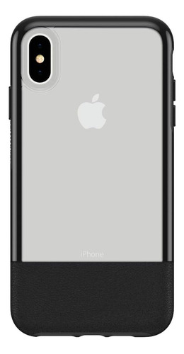 Otterbox Clear & Amp Funda De Cuero Para iPhone XS Max Black
