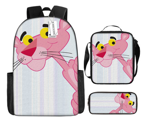 Mochila Transfronteriza Con Dibujos Animados De Pantera Rosa