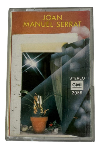 Cassette Original Joan Manuel Serrat 1978 Vintage Nuevo