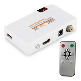 Adaptador Coaxil Aoespy Modulador Rf Hdmi Vhf Hd