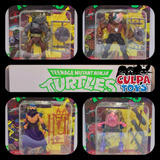 --- Culpatoys Set De 4 Tmnt De Villanos Retro Exclusiva ---