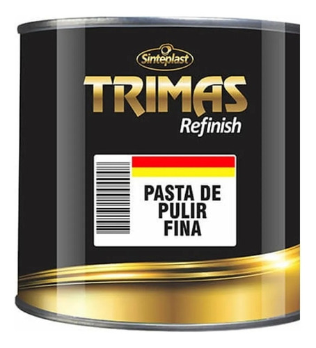 Pasta De Pulir Trimas Lustre Al Agua Fina 1/2kg - Mendella