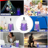 Lampada Mata Mosquito Led Uv Eletronico Pernilogos E Insesto