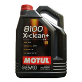 Aceite Sintetico Motul 8100 X-clean + 5w30 5 Lts Jetta 2017