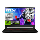 Portatil Msi Gf63 I5-10300h, 4gb Gtx1650, Ssd256gb, 16gb Ram