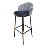 Silla Taburete Bar Dechaus Cuero-metal 76x38cm J8-46/dechaus