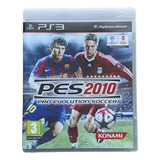 Pro Evolution Soccer 2010 / Pes 2010  -  Ps3 Físico