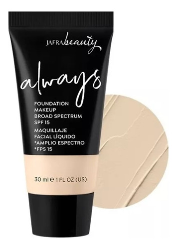 Maquillaje Facial Liquido Always Jafra Tono Natural Tan