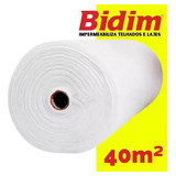 Manta Bidim Vp50 40m2 Impermeabiliza Telhados Lajes Telhas Cor Branco