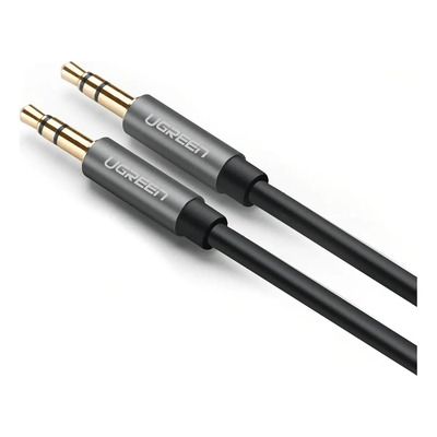 Cable Ugreen 10737 5m Auxiliar 3.5mm Negro Y Gris | MercadoLibre