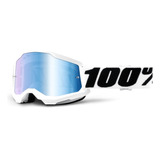 Óculos 100% Strata 2 Espelhado Anti Risco Motocross Everest