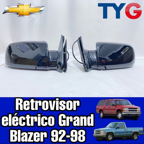 Retrovisor Elctrico Grand Blazer 92 - 98 Foto 2