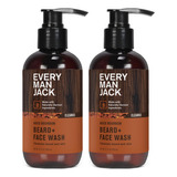 Every Man Jack Jabon Para Barba Y Cara, Sutil Fragancia De B