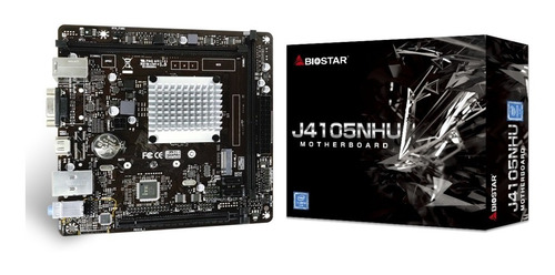 Tarjeta Madre Biostar Y Procesador Intel Celeron J4105 Hdmi