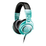 Audifonos De Monitoreo Audio-technica Ath-m50x (ice Blue) Color Ice Blue Color De La Luz Celeste