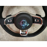 Volante Golf Gti Rline Mk7 Costuras Blancas Piel