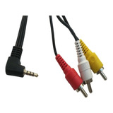 Cable Av 3 Rca A Miniplug 3.5mm Audio Video 1,8mts