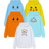 Sudadera Pokemones Atrapalos Ya Elige Tu Favorita