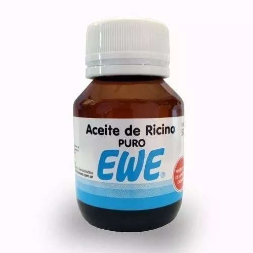 Ewe Aceite De Ricino Puro 50ml Cejas Pestañas