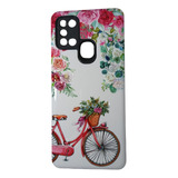 Funda Diseño Bicileta Mujer Para Samsung A21s