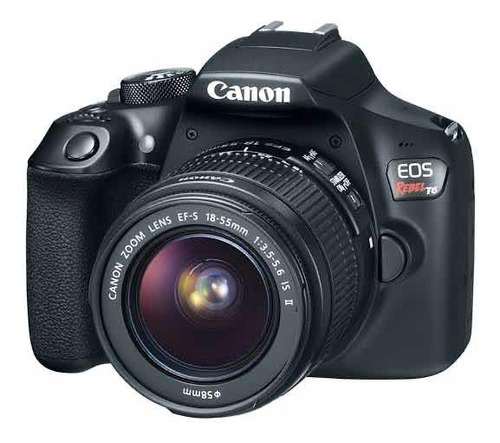 Cámara Fotográfica Canon Eos Rebel T6 + Accesorios