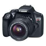 Cámara Fotográfica Canon Eos Rebel T6 + Accesorios