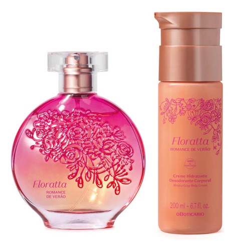 Combo Floratta Romance De Verão: Desodorante Colônia 75ml + Loção Corporal 200ml - O Boticário