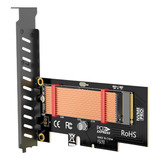 Adaptador Pci-e A Nvme Ssd Pcie 4.0 64 Gbps Ssd 4.0 Gen4 M.2