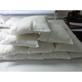 Relleno Almohadon 40x40 Vellon Siliconado Friselina Pack X20