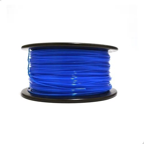 Filamento Flexible Tpu Impresora 3d 1.75 500g Hqs Azul