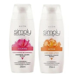 2 Simply Delicate Sabonete Líquido Íntimo 250ml Avon Act Cal